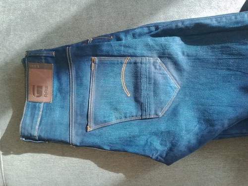 Star raw arc taped - d, denim